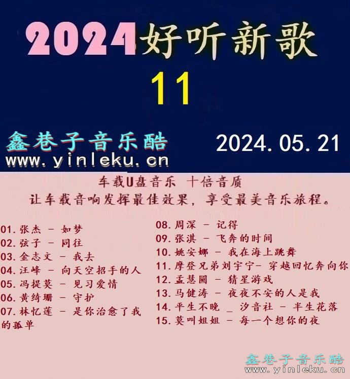 群星 -《2024好听新歌11》十倍音质 [WAV+分轨]