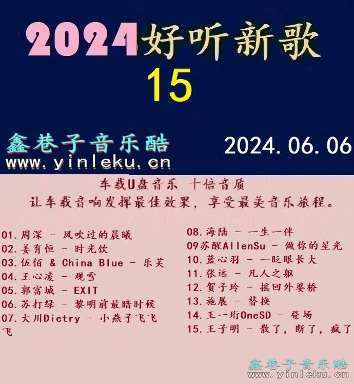 群星《2024好听新歌15》十倍音质 [WAV+分轨]